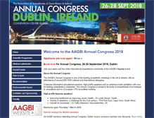 Tablet Screenshot of annualcongress.org